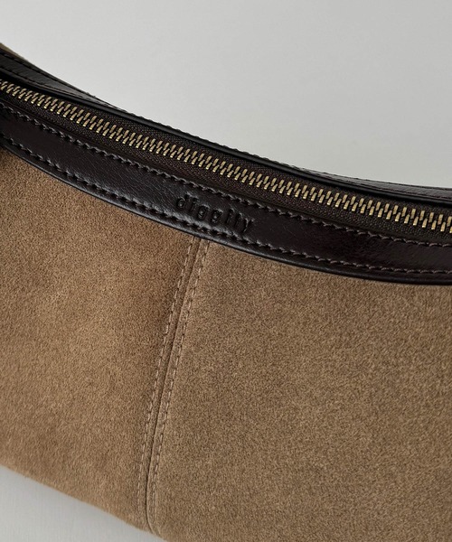 CANAL JEAN(キャナルジーン)の「diggity スエードベルトハンドバッグ(ハンドバッグ・レディース・ベージュ・ONE SIZE)」の9枚目の写真