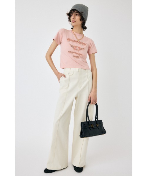 MOUSSY（マウジー）の「PINTUCK チノパンツ（チノパンツ・レディース・ベージュ/ブラック/オフホワイト・1/2）」の13枚目の写真