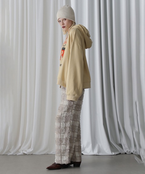 パーカー (OKIRAKU×ROSEBUD)GRAPHIC HOODED SWEAT レディース セール】(OKIRAKU×ROSEBUD)GRAPHIC HOODED SWEAT（パーカー