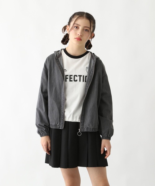 GLOBAL WORK(グローバルワーク)の「ズットパットデニムパーカー/290857(パーカー・キッズ・ブルー/ブラック・130cm/140cm/150cm/160cm)」の6枚目の写真