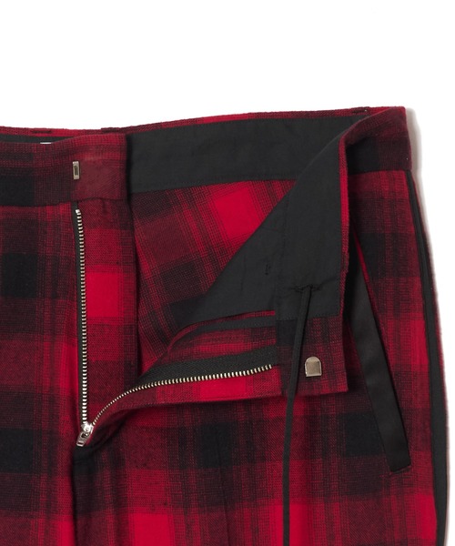 CRIMIE（クライミー）の「JAX SUIT TROUSERS CHECK（その他パンツ・メンズ・ブラック/レッド・L/S/M/XL/XXL）」の19枚目の写真