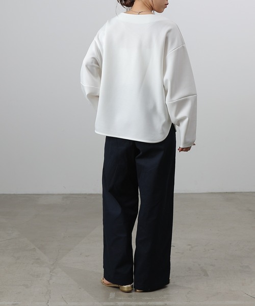 COLONY 2139(コロニートゥーワンスリーナイン)の「イージーデニムパンツ(デニムパンツ・レディース・ブラウン/オフホワイト/ネイビー・MEDIUM/SMALL)」の19枚目の写真