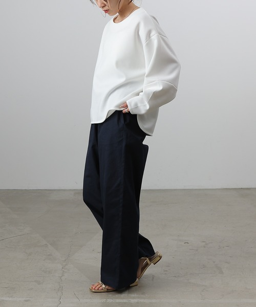 COLONY 2139(コロニートゥーワンスリーナイン)の「イージーデニムパンツ(デニムパンツ・レディース・ブラウン/オフホワイト/ネイビー・MEDIUM/SMALL)」の4枚目の写真