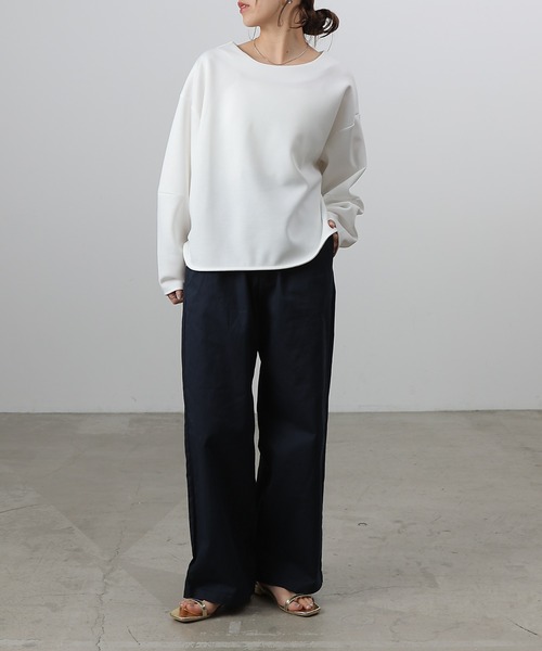 COLONY 2139(コロニートゥーワンスリーナイン)の「イージーデニムパンツ(デニムパンツ・レディース・ブラウン/オフホワイト/ネイビー・MEDIUM/SMALL)」の17枚目の写真