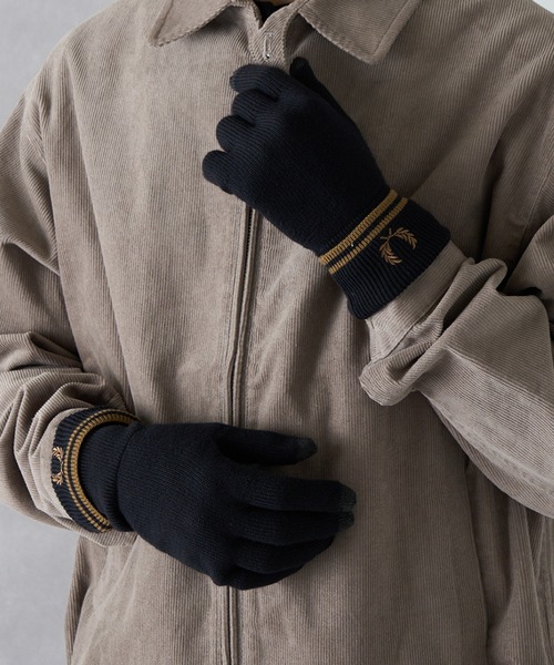 セール】【FRED PERRY】≪スマホ対応≫ TWIN TIPPED MERINO WOOL