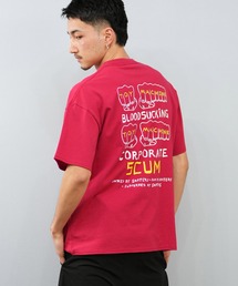 TOY MACHINE（トイ マシーン）の「【ムラサキスポーツ限定】TOY MACHINE/トイマシーン 半袖Tシャツ ビッグシルエット バックプリント Tシャツ MTMSFST3（Tシャツ/カットソー）」