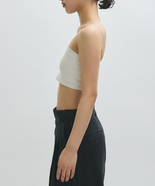 ADAM ET ROPE' / アダムエロペ　リブチューブトップ SALON adam et rope'｜リブチューブトップ | Rakuten Fashion