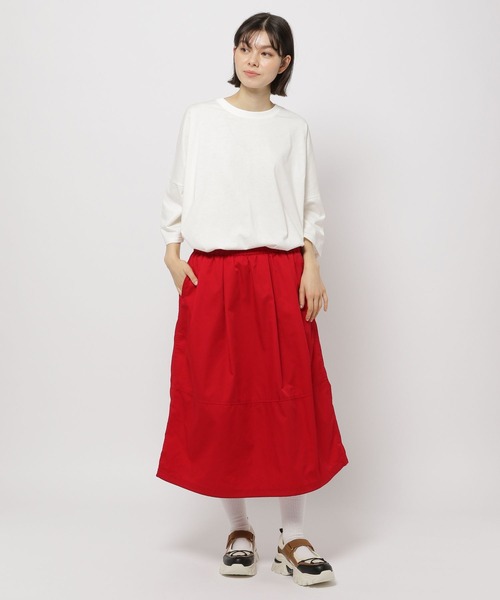 ニコアンド 【Dickies(ディッキーズ)】別注 TCコクーンイージースカート セール】【Dickies(ディッキーズ)】別注 TCコクーンイージー