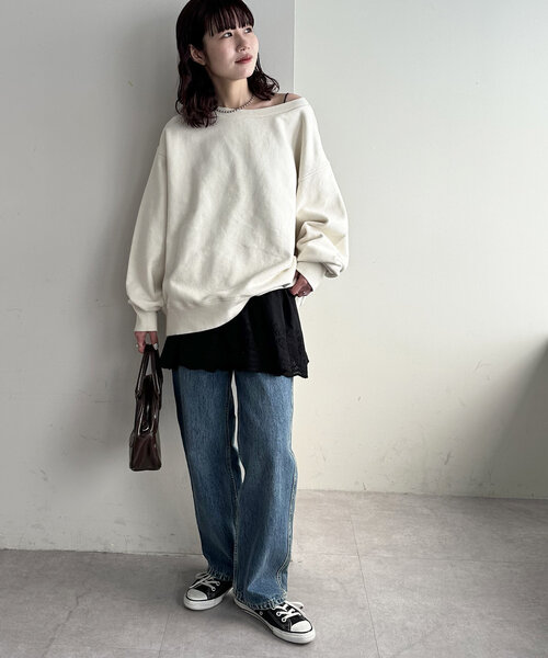 【未使用に近い】ディスコート　パールボタンシャツ パールボタンドルマンシャツ/le.coeur blanc(ルクールブラン