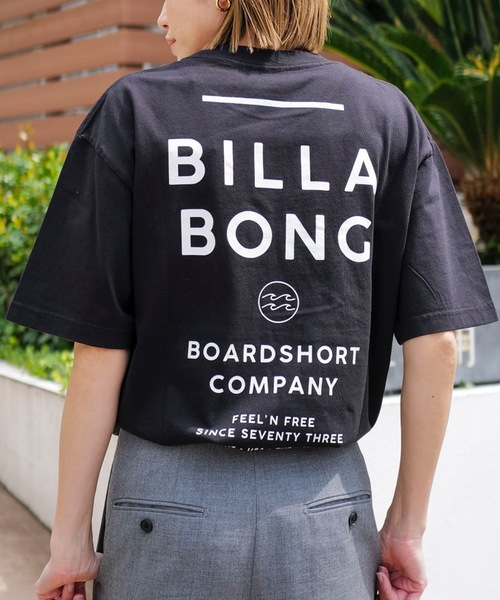 BILLABONG(ビラボン)の「BILLABONG メンズ SUNBLOCK Tシャツ 【2025年春夏モデル】/ビラボンバックプリントクルーネック半袖Tシャツ(Tシャツ/カットソー・メンズ・ブラック/ホワイト/ブルー系その他/クリーム・SMALL/X-LARGE/LARGE/MEDIUM)」の1枚目の写真