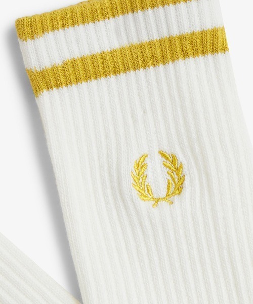 FRED PERRY(フレッドペリー)の「Tennis Socks/テニスソックス(ソックス/靴下・メンズ・ネイビー/イエロー・4-6/6-8)」の3枚目の写真