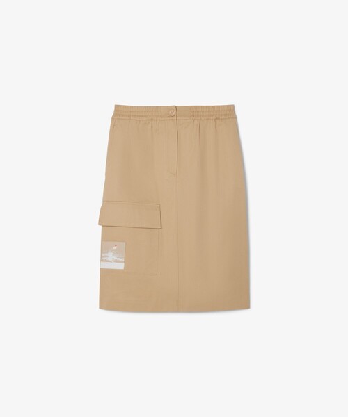 LACOSTE(ラコステ)の「アシンメトリーカーゴポケットスカート(スカート・レディース・ベージュ・38/36/34/40)」の5枚目の写真