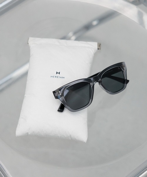 HEREIAM(ヘレイアム)の「【HEREIAM】UV99%カット/TONE GRASS(サングラス・レディース・ブラック/クリアイエロー/ブラック×ブルー・FREE)」の5枚目の写真