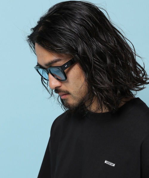 HEREIAM(ヘレイアム)の「【HEREIAM】UV99%カット/TONE GRASS(サングラス・レディース・ブラック/クリアイエロー/ブラック×ブルー・FREE)」の11枚目の写真