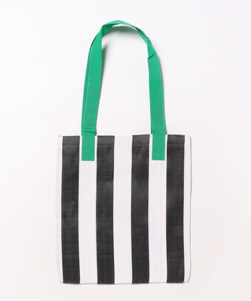 ムラサキスポーツ（ムラサキスポーツ）の「Lila&Fleur/リラアンドフルール トートバッグ Market Bag RF090（ショルダーバッグ・レディース・グリーン×ピンク/オレンジ系その他/ホワイト×ブラック/イエロー× ブルー・FREE）」の5枚目の写真