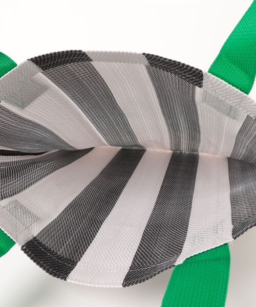 ムラサキスポーツ（ムラサキスポーツ）の「Lila&Fleur/リラアンドフルール トートバッグ Market Bag RF090（ショルダーバッグ・レディース・グリーン×ピンク/オレンジ系その他/ホワイト×ブラック/イエロー× ブルー・FREE）」の7枚目の写真