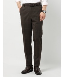 涼しい最高パンツ テーパードパンツ ウォッシャブル NON IRON チェック RS07