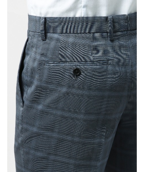 SUIT SQUARE(スーツスクエア)の「涼しい最高パンツ テーパードパンツ ウォッシャブル NON IRON チェック RS07(スラックス・メンズ・ブラウン系/グレー系/ブルー系・S(76cm)/3S(70cm)/SS(73cm)/M(79cm)/L(82cm)/LL(85cm)/3L(88cm)/4L(91cm)/5L(94cm))」の17枚目の写真