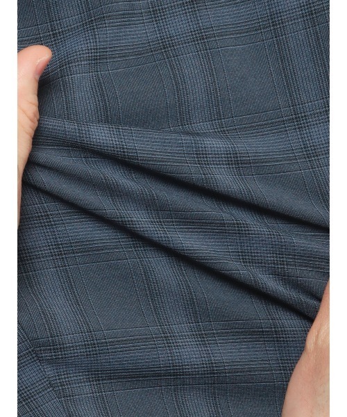 SUIT SQUARE(スーツスクエア)の「涼しい最高パンツ テーパードパンツ ウォッシャブル NON IRON チェック RS07(スラックス・メンズ・ブラウン系/グレー系/ブルー系・S(76cm)/3S(70cm)/SS(73cm)/M(79cm)/L(82cm)/LL(85cm)/3L(88cm)/4L(91cm)/5L(94cm))」の19枚目の写真