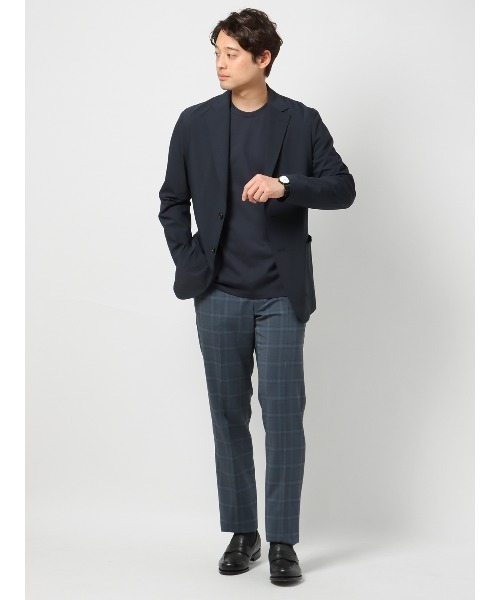 SUIT SQUARE(スーツスクエア)の「涼しい最高パンツ テーパードパンツ ウォッシャブル NON IRON チェック RS07(スラックス・メンズ・ブラウン系/グレー系/ブルー系・S(76cm)/3S(70cm)/SS(73cm)/M(79cm)/L(82cm)/LL(85cm)/3L(88cm)/4L(91cm)/5L(94cm))」の22枚目の写真