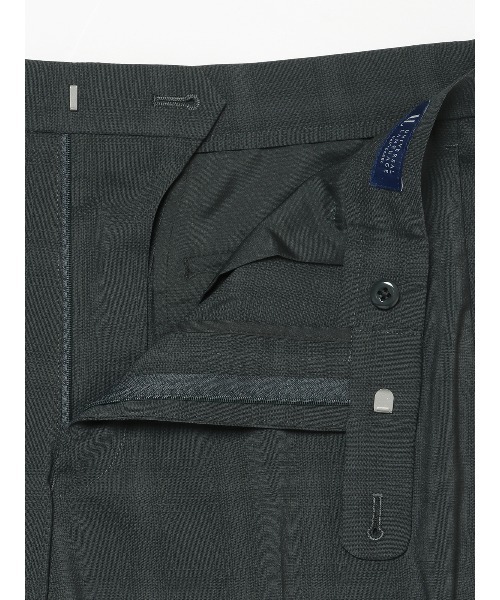 SUIT SQUARE(スーツスクエア)の「涼しい最高パンツ テーパードパンツ ウォッシャブル NON IRON チェック RS07(スラックス・メンズ・ブラウン系/グレー系/ブルー系・S(76cm)/3S(70cm)/SS(73cm)/M(79cm)/L(82cm)/LL(85cm)/3L(88cm)/4L(91cm)/5L(94cm))」の8枚目の写真