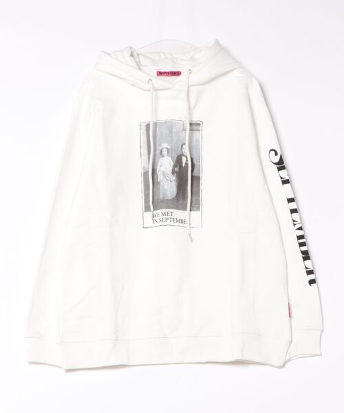 セール】▽SEPTEMBER(セプテンバー)▽photo hoodie（パーカー