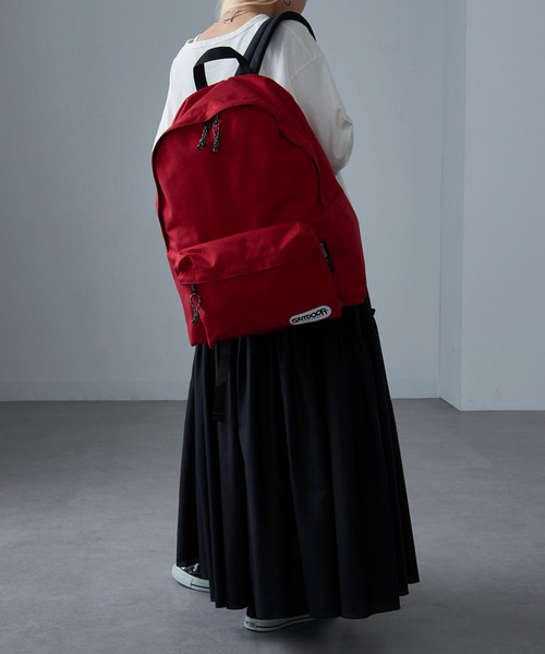 OUTDOOR PRODUCTS(アウトドアプロダクツ)の「【OUTDOOR PRODUCTS】デイパック 452T LARGE(バックパック/リュック・レディース・ネイビー/ベージュ/グリーン/グレー/ブラック/レッド/バーガンディー・FREE)」の20枚目の写真