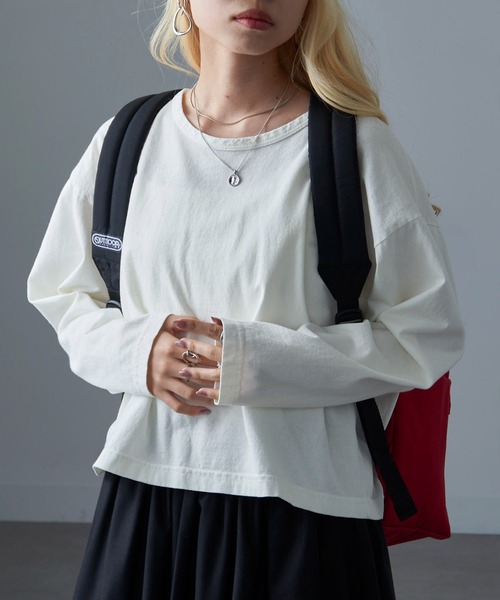 OUTDOOR PRODUCTS(アウトドアプロダクツ)の「【OUTDOOR PRODUCTS】デイパック 452T LARGE(バックパック/リュック・レディース・ネイビー/ベージュ/グリーン/グレー/ブラック/レッド/バーガンディー・FREE)」の16枚目の写真