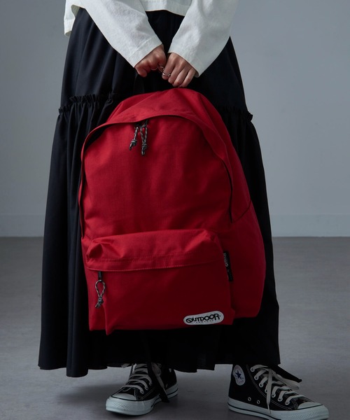 OUTDOOR PRODUCTS(アウトドアプロダクツ)の「【OUTDOOR PRODUCTS】デイパック 452T LARGE(バックパック/リュック・レディース・ネイビー/ベージュ/グリーン/グレー/ブラック/レッド/バーガンディー・FREE)」の17枚目の写真