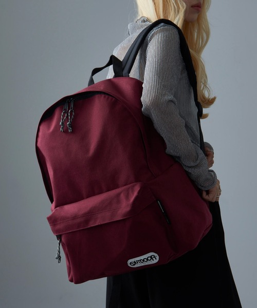 OUTDOOR PRODUCTS(アウトドアプロダクツ)の「【OUTDOOR PRODUCTS】デイパック 452T LARGE(バックパック/リュック・レディース・ネイビー/ベージュ/グリーン/グレー/ブラック/レッド/バーガンディー・FREE)」の21枚目の写真