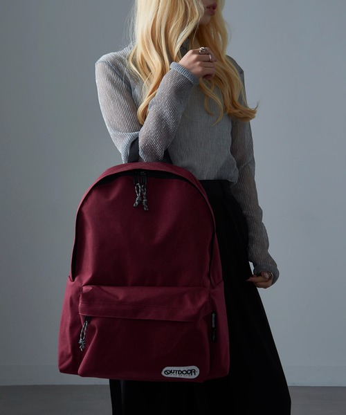 OUTDOOR PRODUCTS(アウトドアプロダクツ)の「【OUTDOOR PRODUCTS】デイパック 452T LARGE(バックパック/リュック・レディース・ネイビー/ベージュ/グリーン/グレー/ブラック/レッド/バーガンディー・FREE)」の22枚目の写真