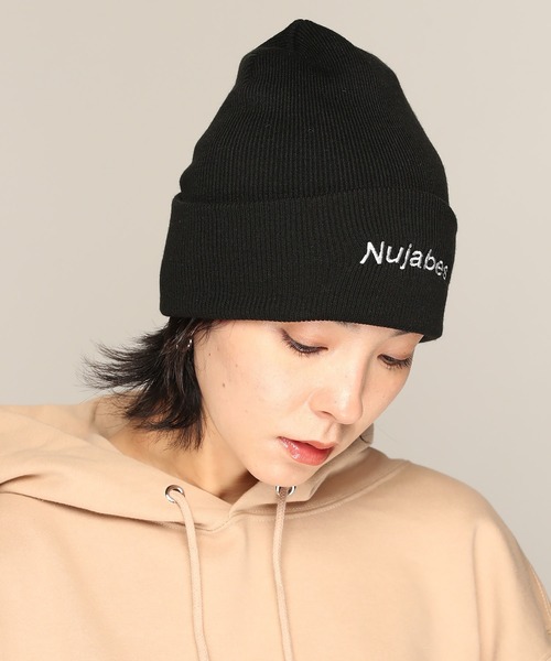 Nujabes】ヌジャベス ロゴ ビーニー（ニットキャップ/ビーニー）｜YEN