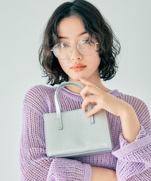 LEPSIM | フェイクレザースクエアミニバッグ　321499(ショルダーバッグ)