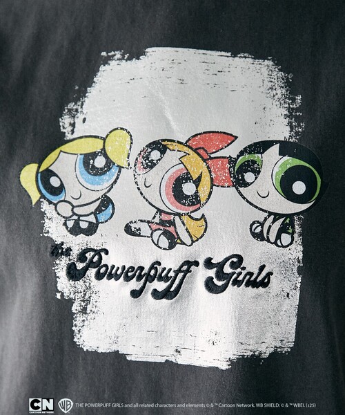 セール】【THE POWERPUFF GIRLS】パワーパフ ガールズ かすれ 箔