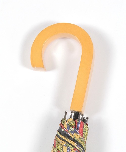 BAYFLOW（ベイフロー）の「【ASANTE SANA】晴雨兼用傘50cm（長傘・レディース・グリーン/イエロー/ネイビー・0）」の9枚目の写真