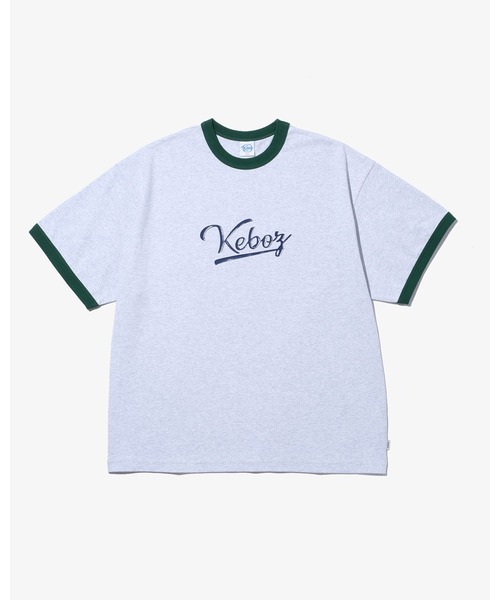 KEBOZ（ケボズ）の「ICON RINGER S/S TEE【入荷禁止】（Tシャツ/カットソー・メンズ・ホワイト/チャコールグレー/ネイビー/グレー/ブルー・XL/L/M/S/2XL）」の3枚目の写真