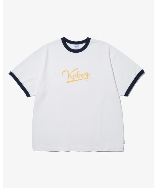 KEBOZ（ケボズ）の「ICON RINGER S/S TEE【入荷禁止】（Tシャツ/カットソー・メンズ・ホワイト/チャコールグレー/ネイビー/グレー/ブルー・XL/L/M/S/2XL）」の2枚目の写真