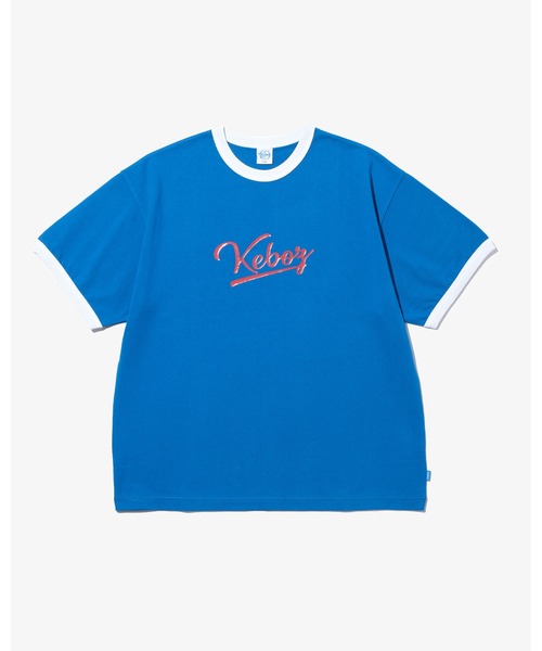 KEBOZ（ケボズ）の「ICON RINGER S/S TEE【入荷禁止】（Tシャツ/カットソー・メンズ・ホワイト/チャコールグレー/ネイビー/グレー/ブルー・XL/L/M/S/2XL）」の5枚目の写真