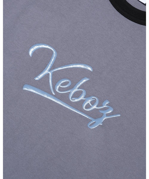 KEBOZ（ケボズ）の「ICON RINGER S/S TEE【入荷禁止】（Tシャツ/カットソー・メンズ・ホワイト/チャコールグレー/ネイビー/グレー/ブルー・XL/L/M/S/2XL）」の8枚目の写真