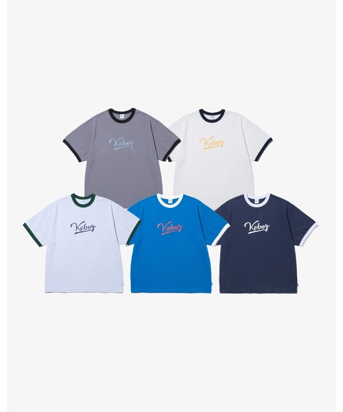 KEBOZ（ケボズ）の「ICON RINGER S/S TEE【入荷禁止】（Tシャツ/カットソー・メンズ・ホワイト/チャコールグレー/ネイビー/グレー/ブルー・XL/L/M/S/2XL）」の6枚目の写真