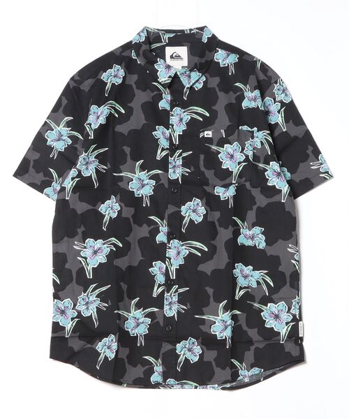 Quiksilver(クイックシルバー)の「クイックシルバー QUIKSILVER APERO CLASSIC SS(シャツ/ブラウス・メンズ・ブラック/ブルー・M/L)」の2枚目の写真