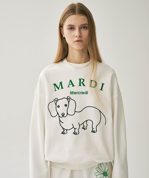 Mardi Mercredi スウェットシャツ DDANJI Mardi Mercredi トレーナー スウェット SWEATSHIRT DDANJI