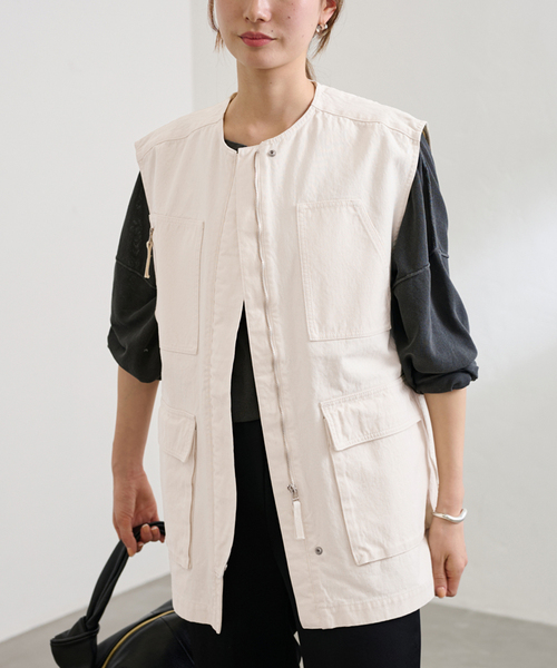 FRAMeWORK フレームワーク ベスト FRAMeWORK（フレームワーク） ベスト ジレ アーガイルベスト