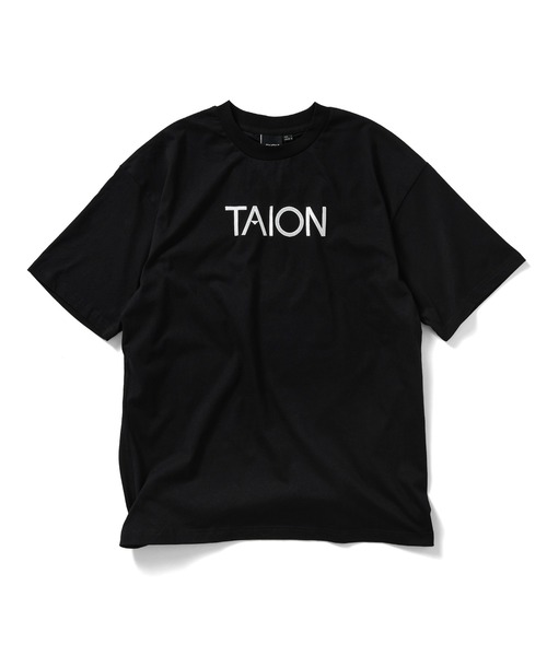 TAION(タイオン)】〈ユニセックス〉ベーシック TAION 刺繍 T