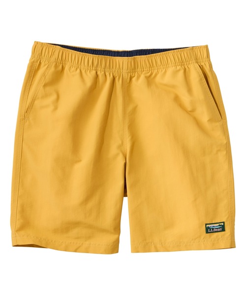 L.L.Bean（エルエルビーン）の「スポーツ・ショーツ・ウィズ・サプレックスファブリック、8インチ　メッシュライナーなし（その他パンツ・メンズ・ネイビー/イエロー/ブラック/ブルー/グレー/ブルーグリーン/イエロー系・SMALL/MEDIUM/LARGE）」の7枚目の写真