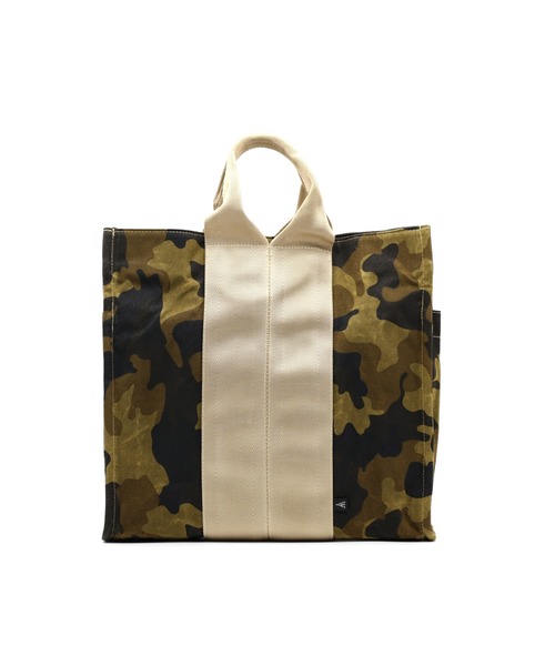 L.E.D.BITES(エルイーディーバイツ)の「Duffle 2wayトートバッグ B-6191(ショルダーバッグ・メンズ・ストライプ/カモフラージュ/ベージュ/ブラック・ONE SIZE)」の2枚目の写真