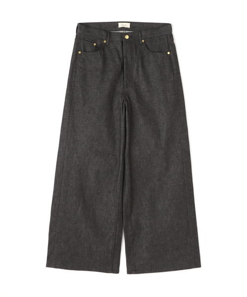 Toironier（トワロニエ）の「Toironier/トワロニエ/Rigid Elephant Denim（デニムパンツ・メンズ・ブラック・1/2）」の17枚目の写真