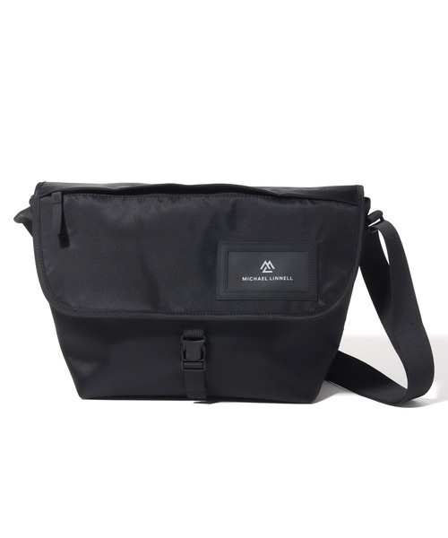 MICHAEL LINNELL(マイケル リンネル)の「【MICHAEL LINNELL/マイケルリンネル】Flap shoulder bag/フラップ ショルダーバッグ(容量:約8.5L)(ショルダーバッグ・メンズ・ベージュ/グレー/ブラック・FREE)」の4枚目の写真