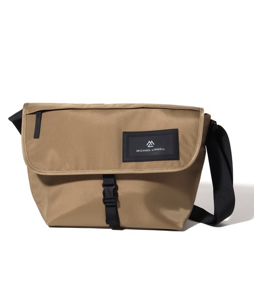 MICHAEL LINNELL(マイケル リンネル)の「【MICHAEL LINNELL/マイケルリンネル】Flap shoulder bag/フラップ ショルダーバッグ(容量:約8.5L)(ショルダーバッグ・メンズ・ベージュ/グレー/ブラック・FREE)」の6枚目の写真