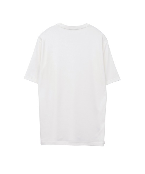 HIGH STREET(ハイストリート)の「HIGH STREET∴ハイツイストスムースクルーネック半袖カットソー(Tシャツ/カットソー・メンズ・ホワイト/ブルー系2/ブラック・M/L/LL)」の6枚目の写真